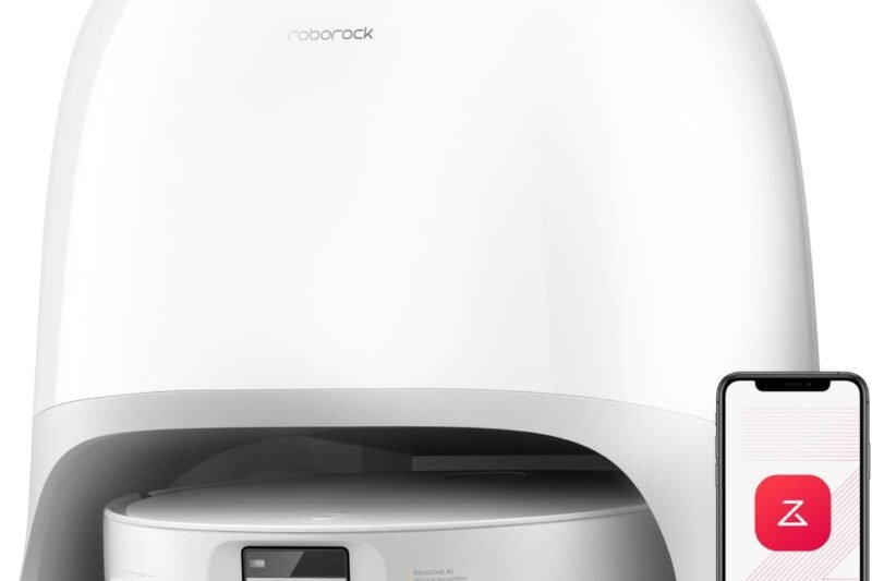 roborock Qrevo CurvX Robot Vacuum and Mop, 22,000Pa Suction